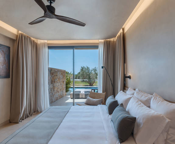 Zelia Reosrt Spa Halkidiki Swim Up Room Sea View