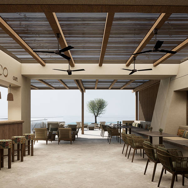 Zelia Reosrt Spa Halkidiki Coco Cafe Bar